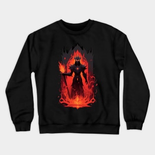 Lord of Darkness - Realm of Fire - Fantasy Crewneck Sweatshirt